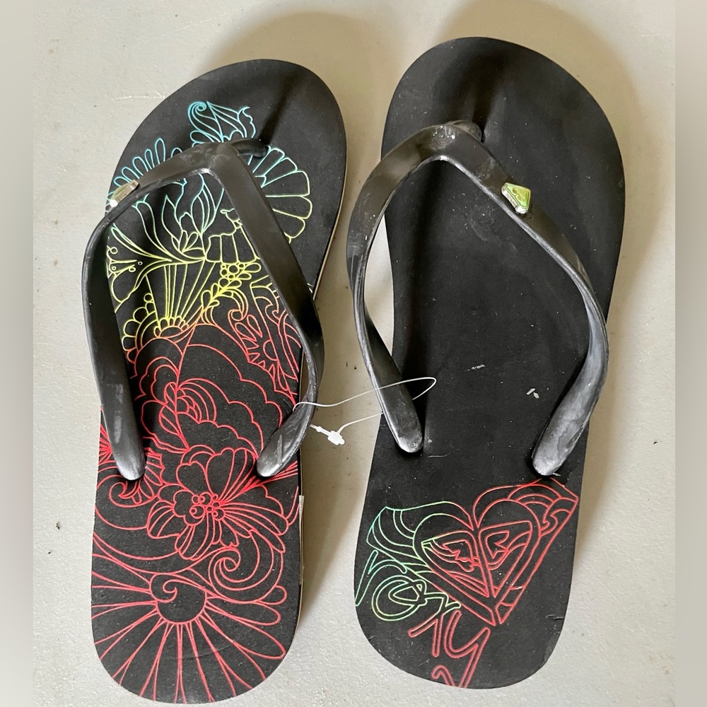 ROXY Flip Flop Sandals women’s size 8